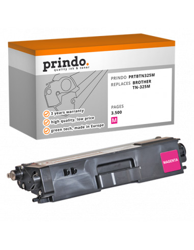 Toner Compatible Magenta pour Brother HL-4570CDW - 3 500 pages référence TN-325m