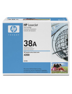 Hp 38a - Q1338A - Toner HP - 1 x noir - 12000 pages 