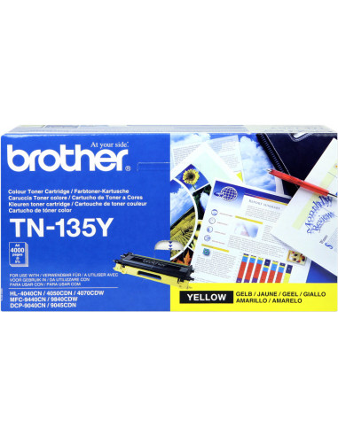 TN-135Y - Toner original Brother TN-135Y Jaune 4 000 pages 