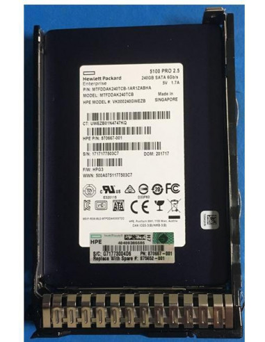 Hewlett Packard Enterprise-875652-001