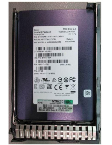 Hewlett Packard Enterprise-875657-001